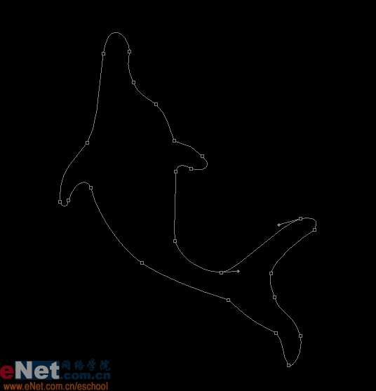 Photoshop实例教程:海豚顶珠宝石耳坠