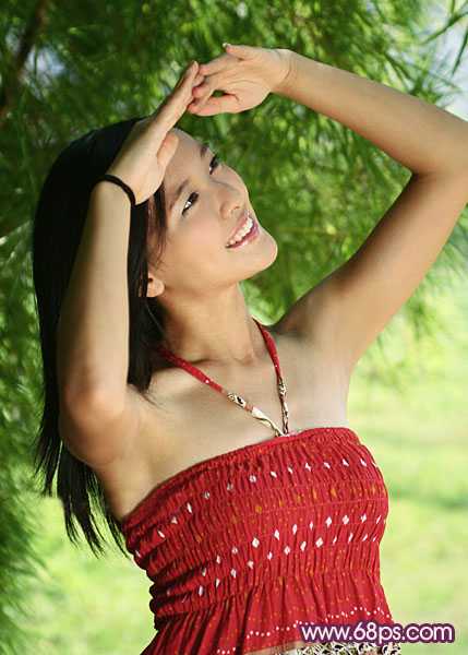 PS可选颜色和图层混合模式调色实例