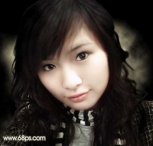 PS祛除美女照片杂色,让美女更靓丽