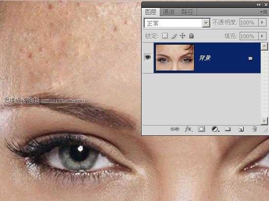 photoshop 美容教程 快速消除痘痘,完美修复MM肌肤!