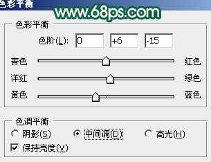 Photoshop将美女图片调出柔美的粉青色