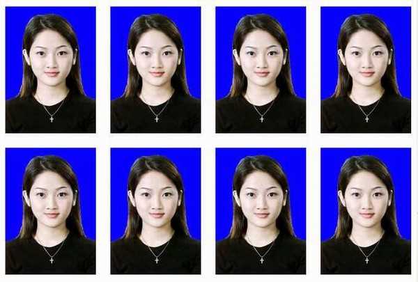 Photoshop快速的制作标准一寸证件照教程