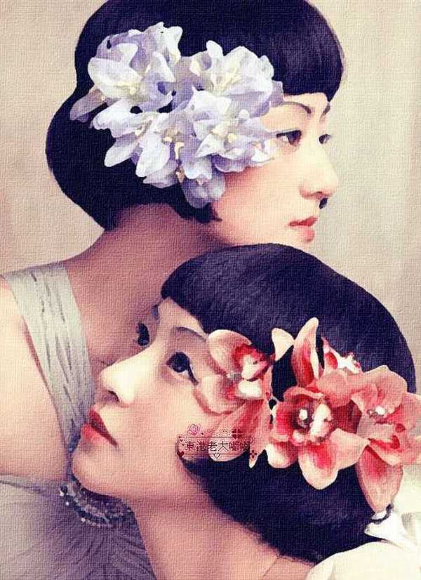 PS滤镜:把人物照片打造油画效果