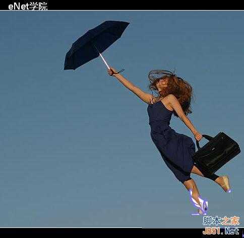 PS合成教程:PS把图片合成出太空漫步图片