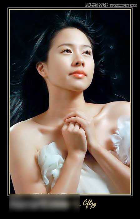 photoshop美白教程:PS给暗色人物调出肤色美白效果