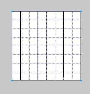 Fireworks怎么画五子棋黑白棋盘?