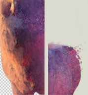 ps怎么给图片制作水彩泼墨效果?