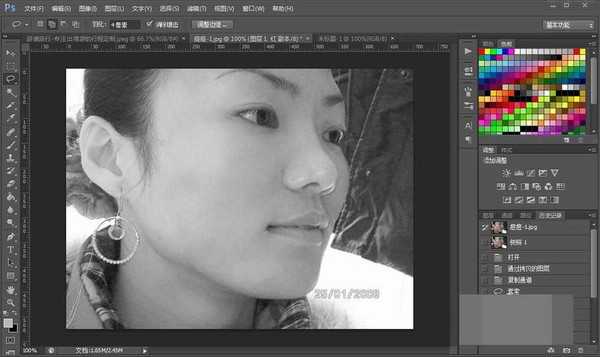 ps怎么去除痘印?ps利用通道快速去除脸上可怕的痘痘教程