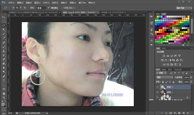 ps怎么去除痘印?ps利用通道快速去除脸上可怕的痘痘教程