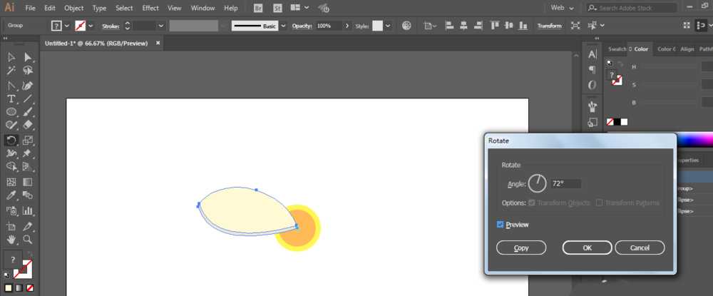 ai怎么画简单的茉莉花素材?