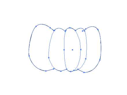 ai怎么画一个黄色的大南瓜? ai南瓜的画法