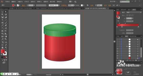 ai怎么设计立体的礼盒图形? ai礼品盒的画法